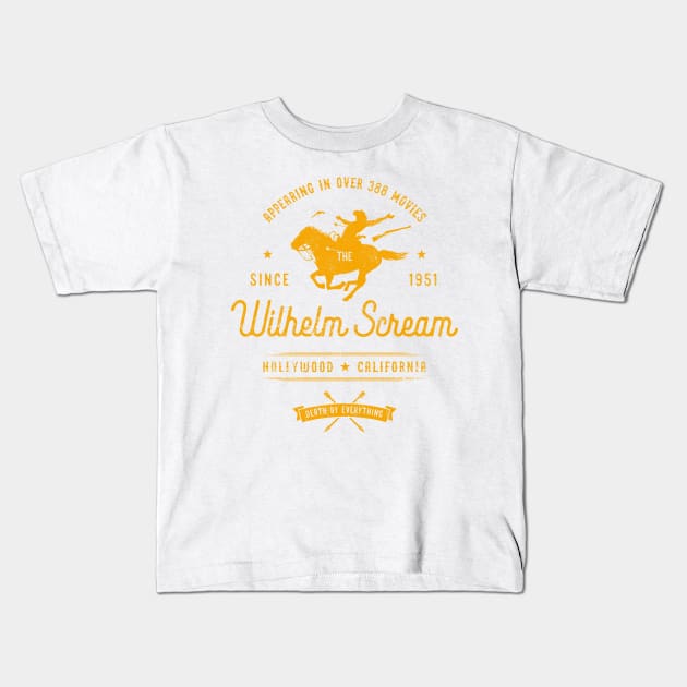 Wilhelm Scream Kids T-Shirt by heavyhand